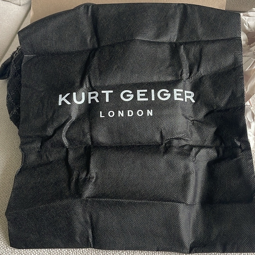 Kurt Geiger Brixton belt bag denim black NWT - Picture 12 of 12